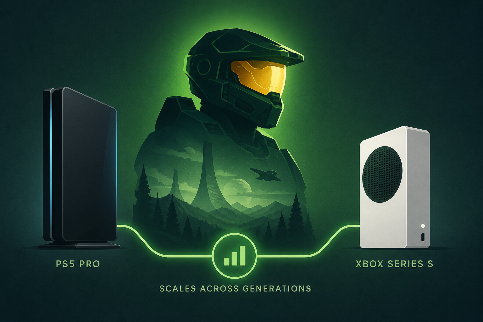 Halo: Campaign Evolved Scales Well from PS5 Pro to Xbox Series S Despite Its Full-Throated Unreal Engine 5 Features