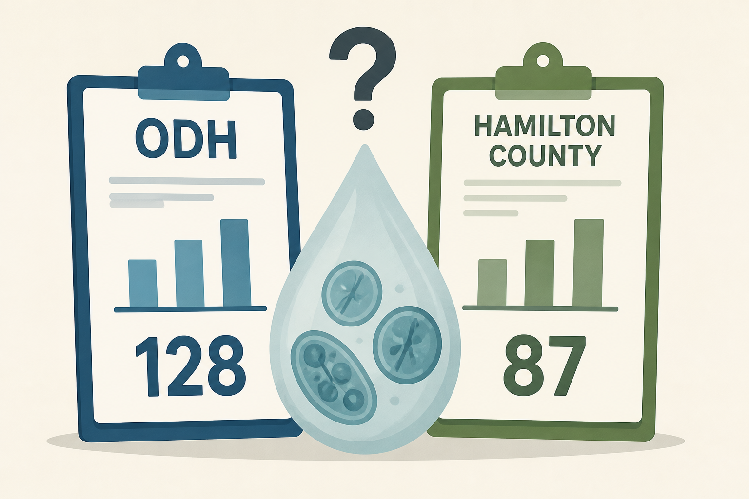 ODH, Hamilton County report different cyclosporiasis case numbers