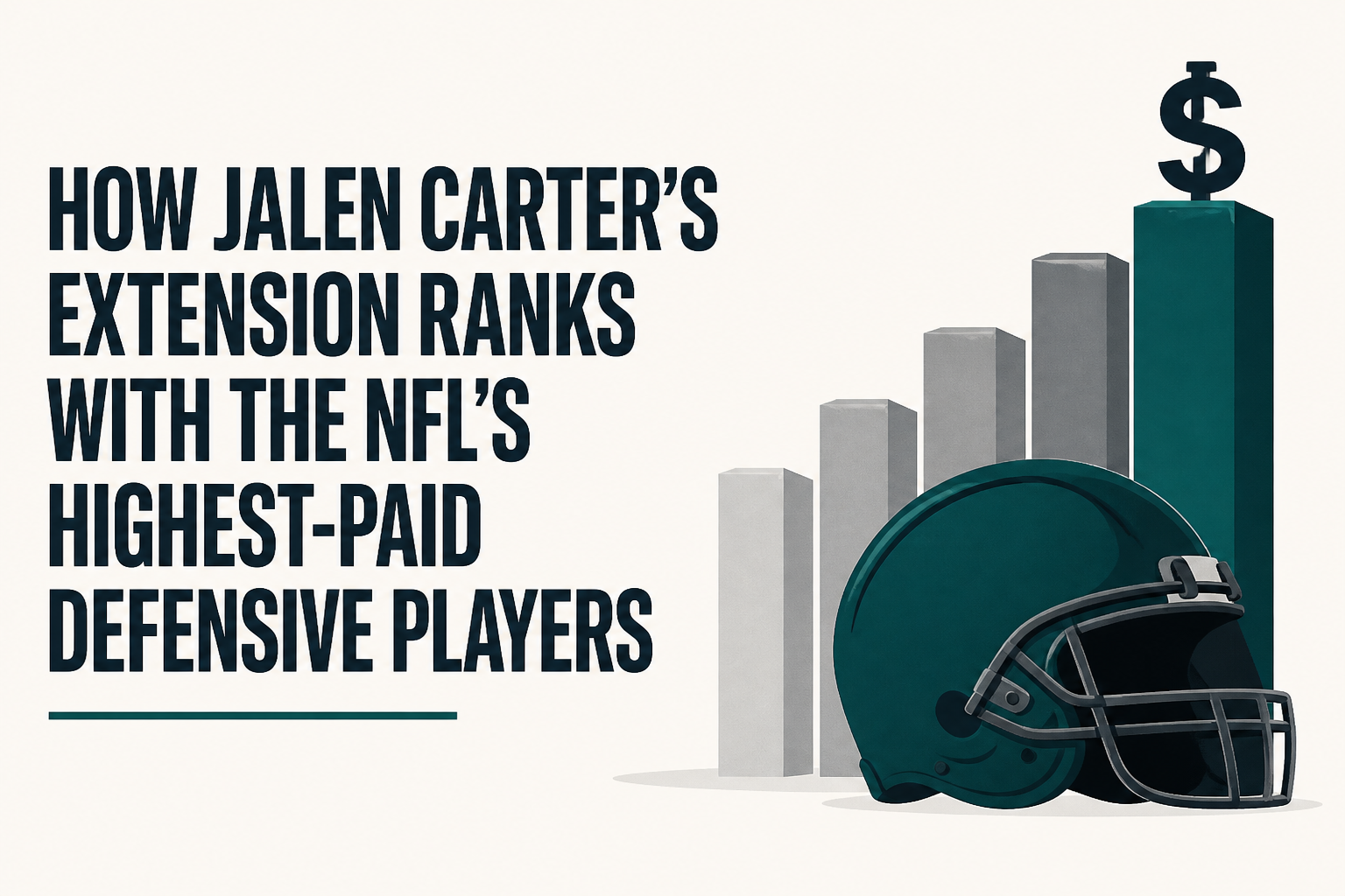 How Jalen Carter's extension ranks with the NFL's highest-paid defensive players