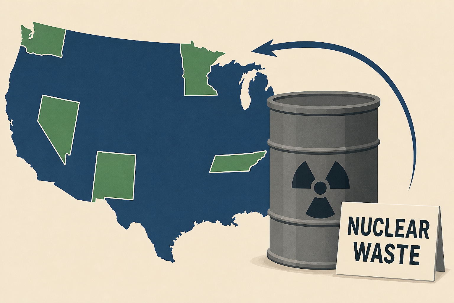 5 states offer to house nuclear waste from feds