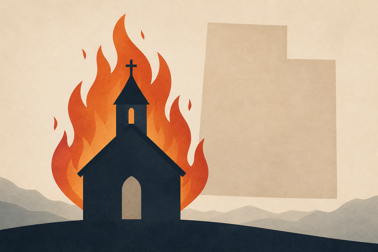 Utah woman set fire to church a day before wedding, authorities say