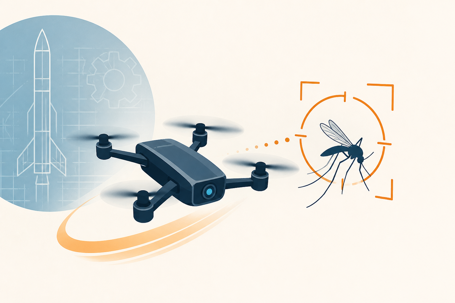 Ex-Missile Engineers Built a 40g Drone That Tracks Mosquito Wingbeats and Rams Them Out of the Sky
