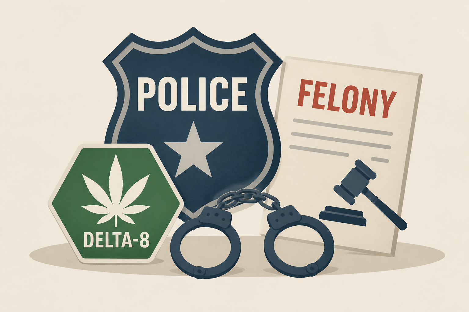 Austin police say Delta-8 possession will be a felony