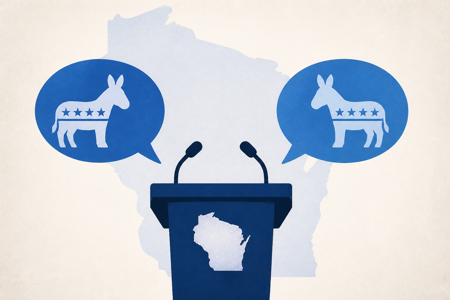 Wisconsin Democratic primary debate for governor