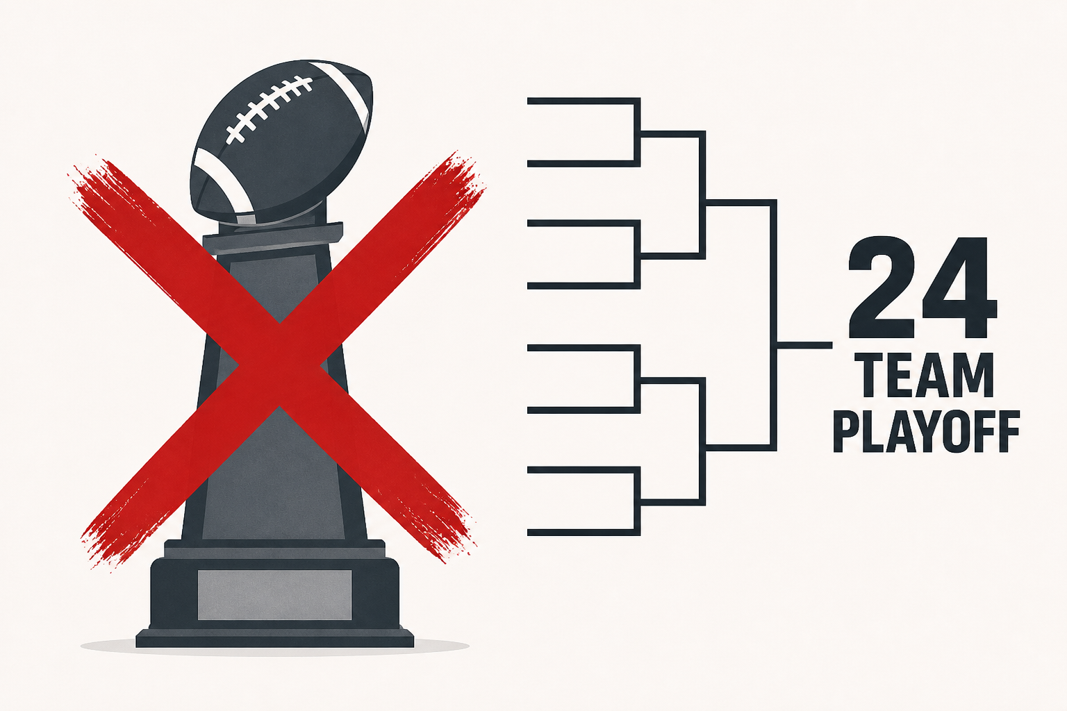 Big Ten: No league championship game if college football moves to a 24-team playoff