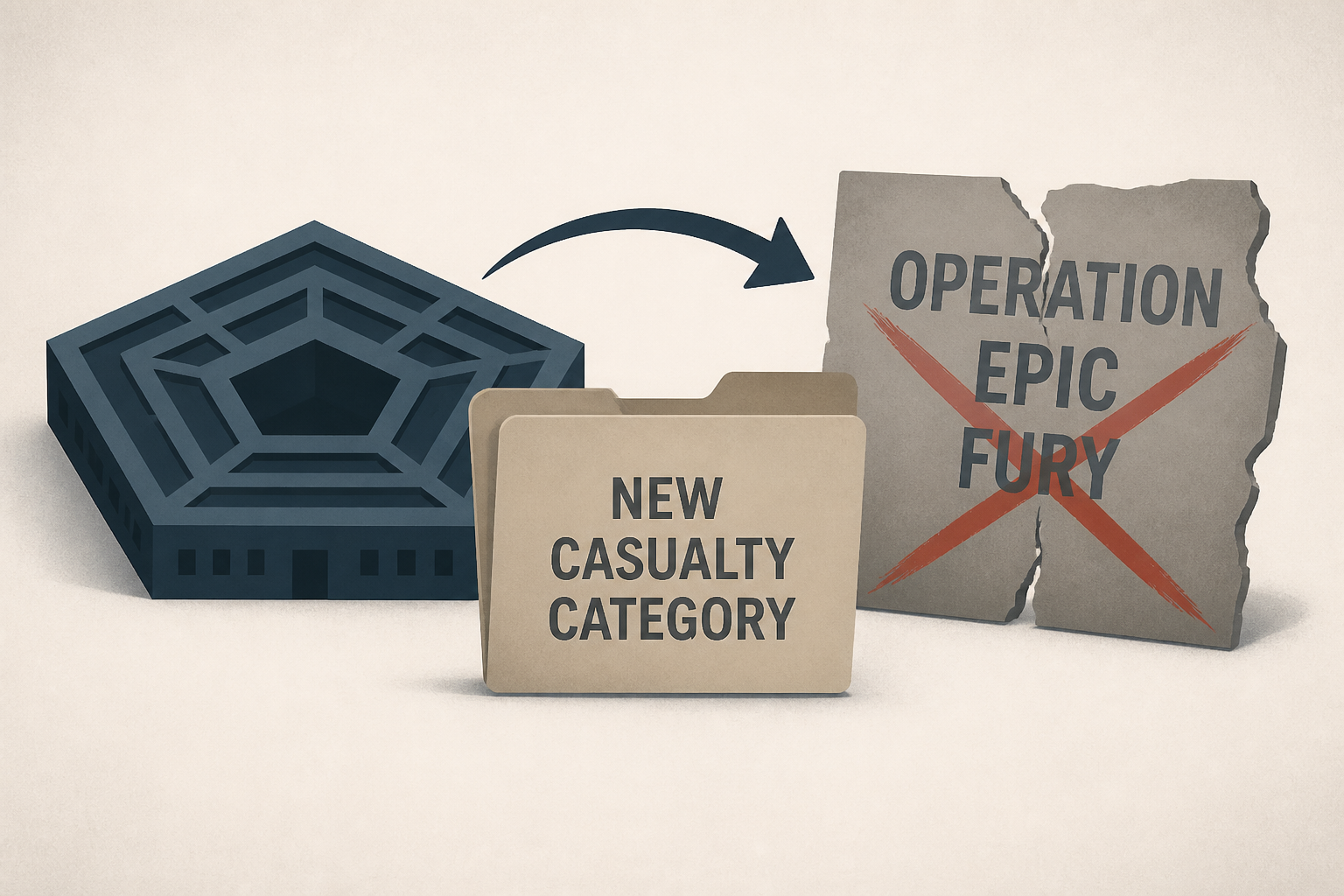 Pentagon ties new casualty category to end of 'Operation Epic Fury'