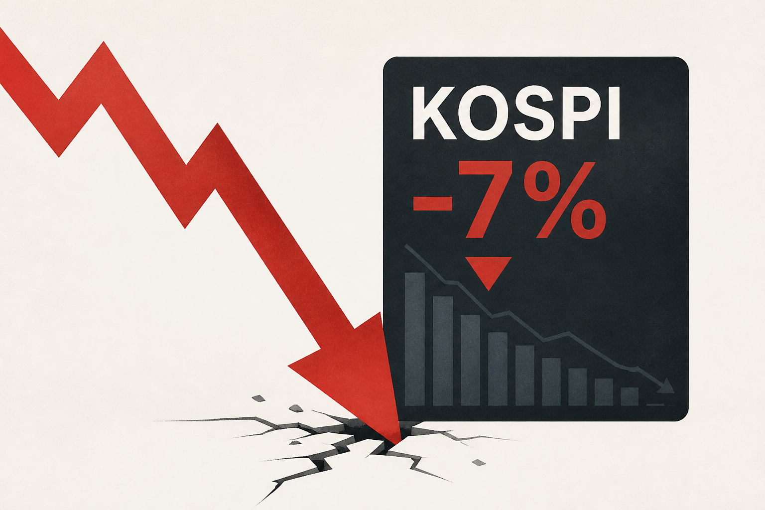 South Korea's Kospi share index falls 7%, as investors dump more AI-related stocks