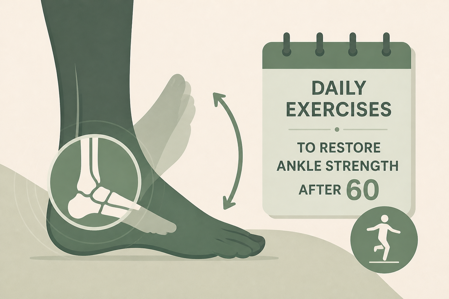 Daily Exercises to Restore Ankle Strength After 60