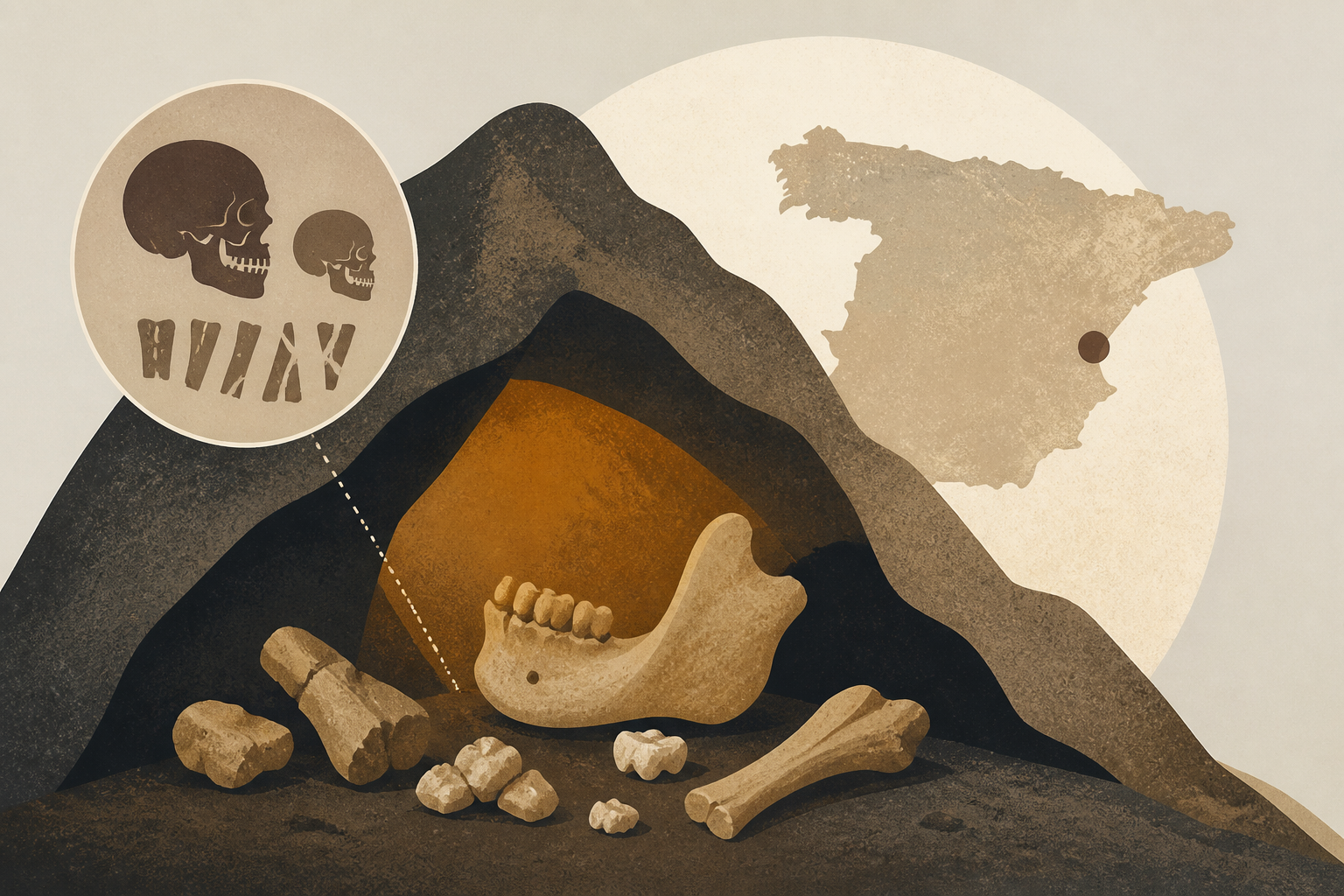 Ancient human relative cannibalized both adults and children in a cave in Spain 850,000 years ago, fossils...
