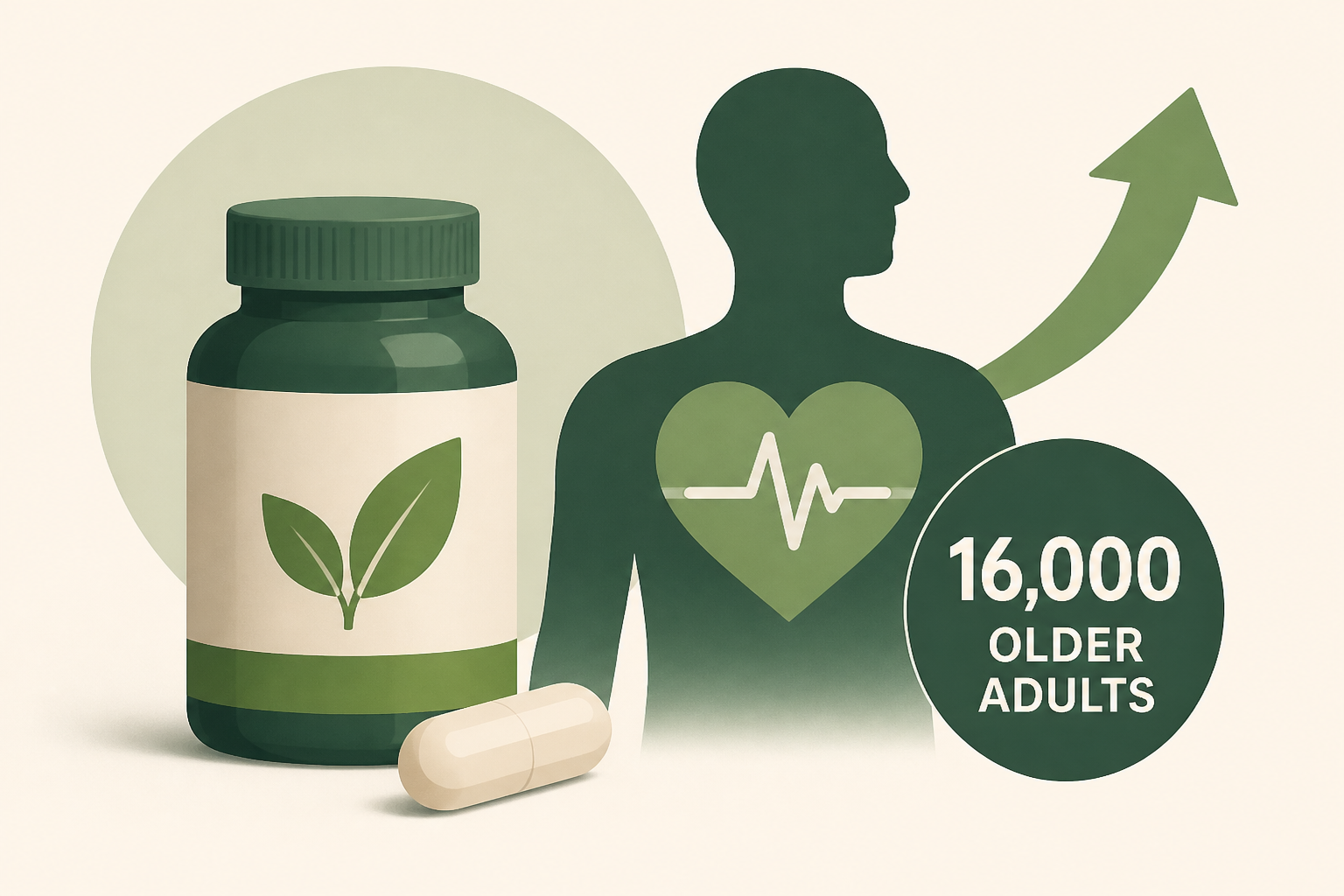 Common Supplement Linked to Better Health in Study of 16,000 Older Adults