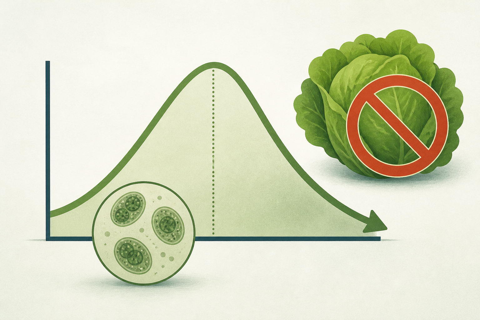 Cyclospora outbreak may have peaked in Michigan after lettuce recall