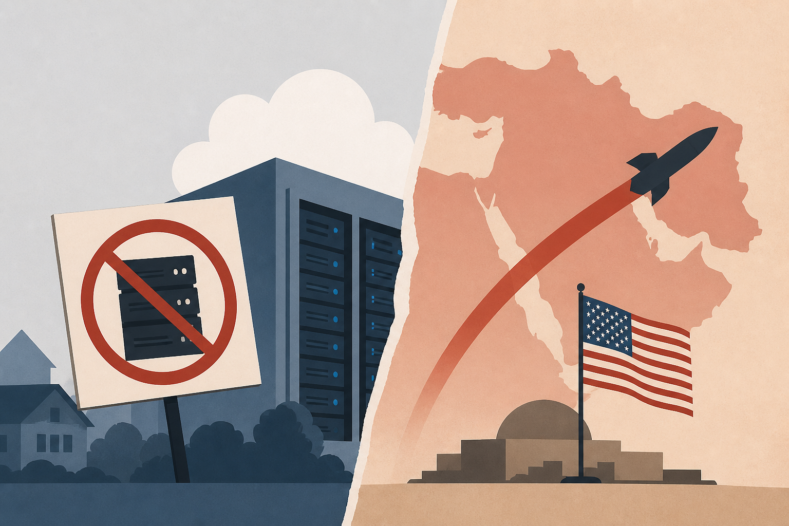 Data center backlash in midterm elections and Iran launches attacks on U.S. targets: Morning Rundown