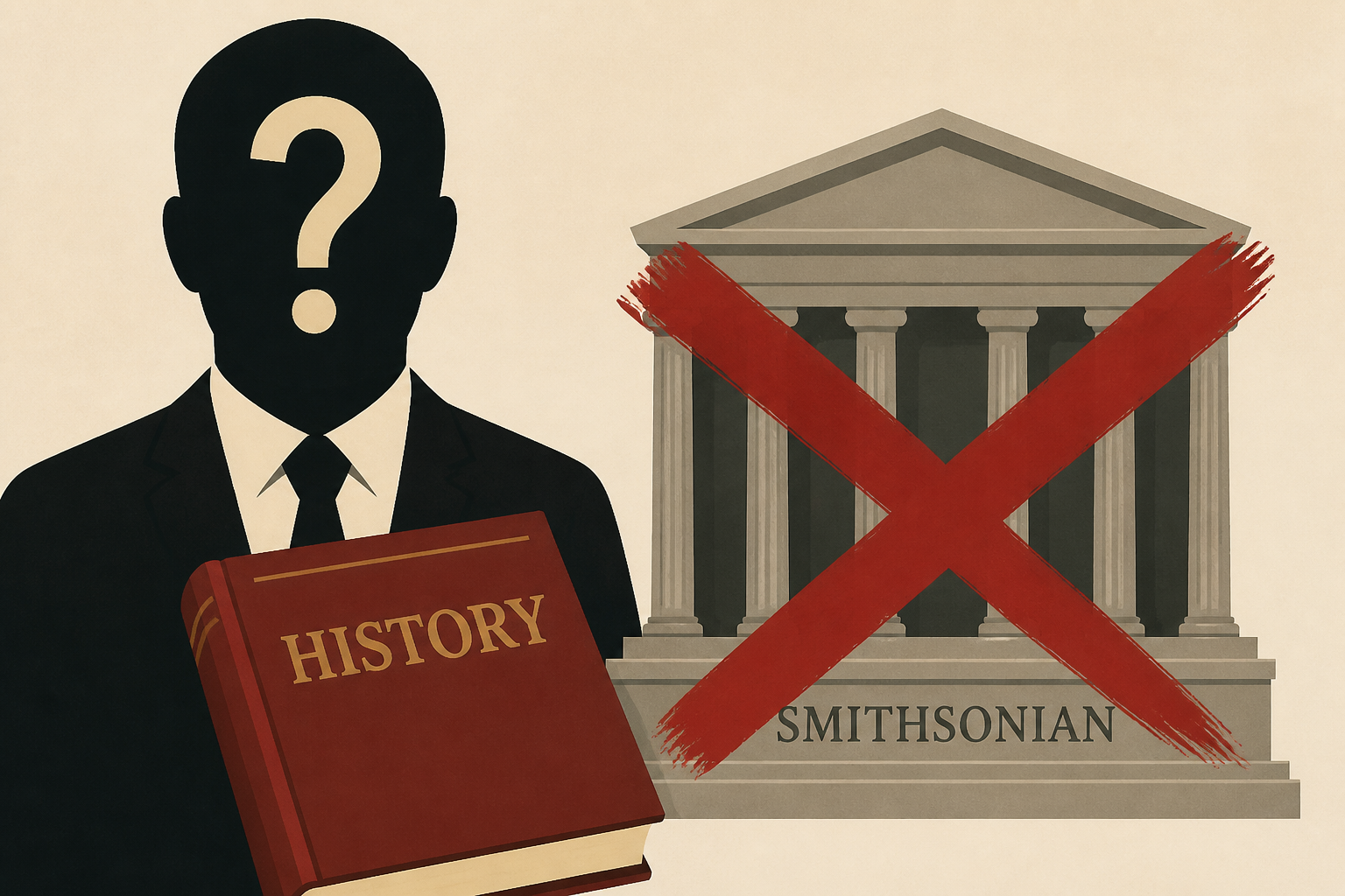 The fake historian advising Trump's anti-Smithsonian crusade