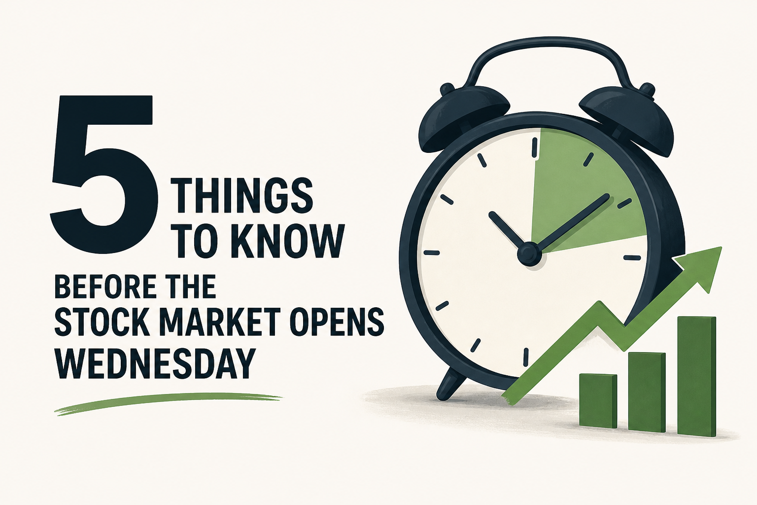 5 things to know before the stock market opens Wednesday