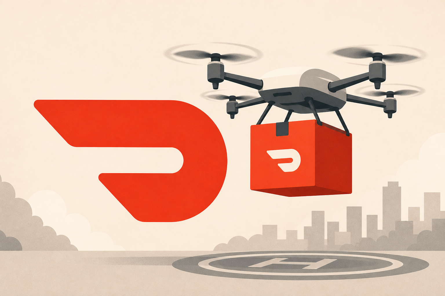 DoorDash is building its own drone delivery business