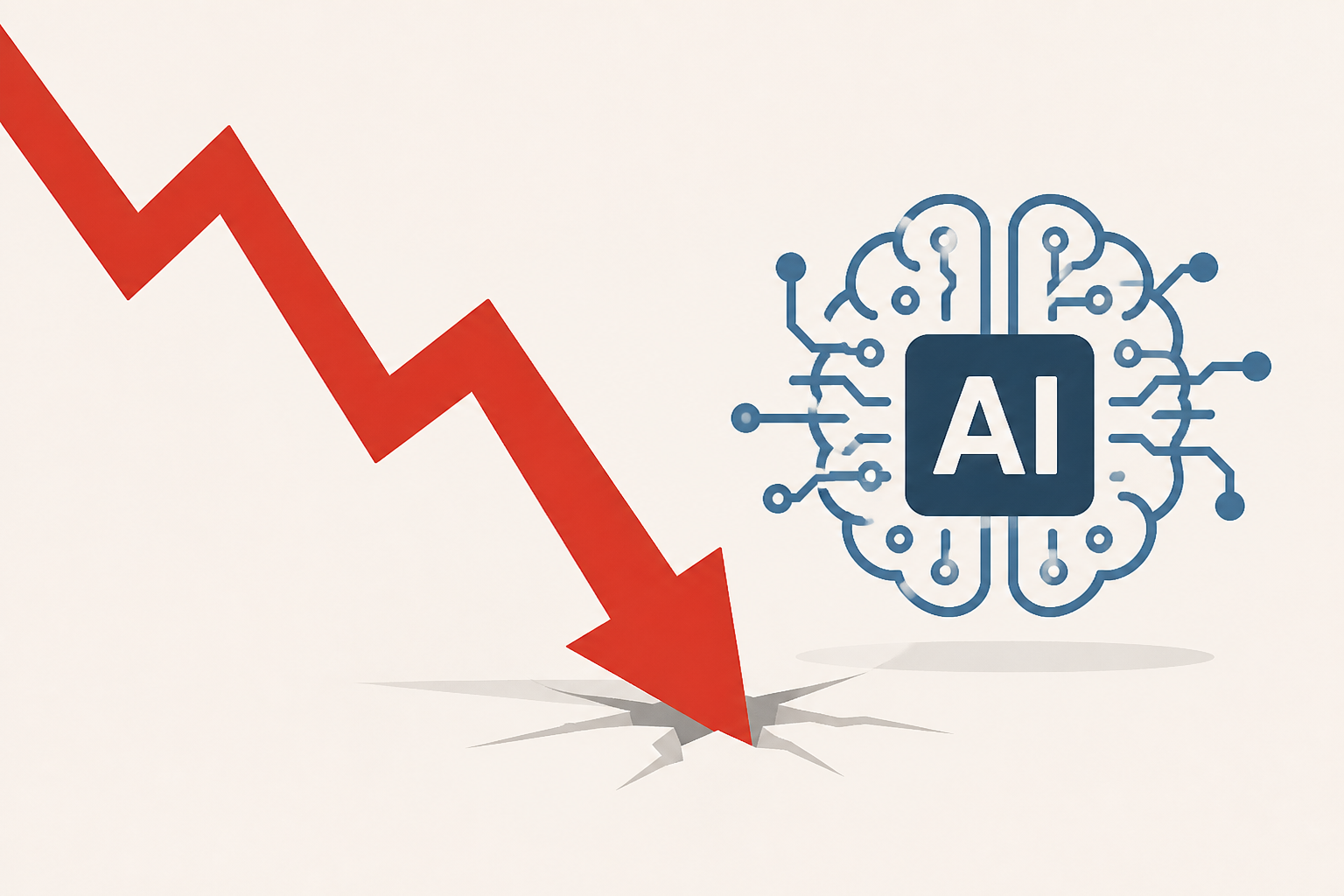 Some tech shares are plunging - what does that mean for the AI revolution?