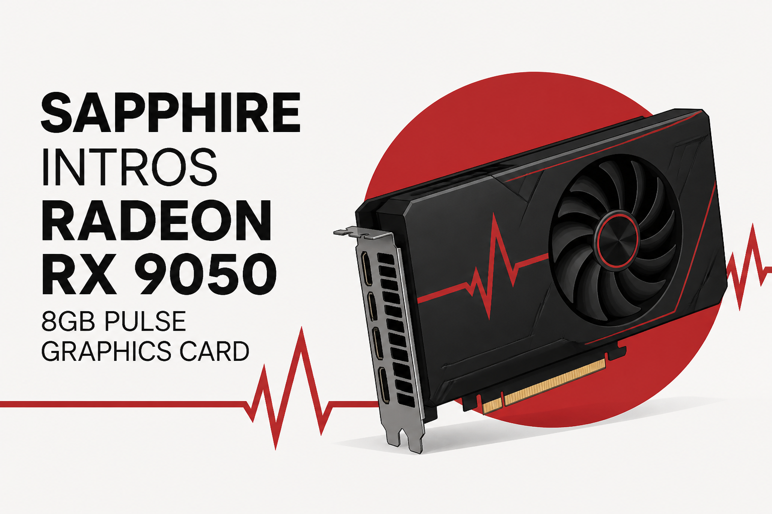 Sapphire Intros Radeon RX 9050 8GB Pulse Graphics Card
