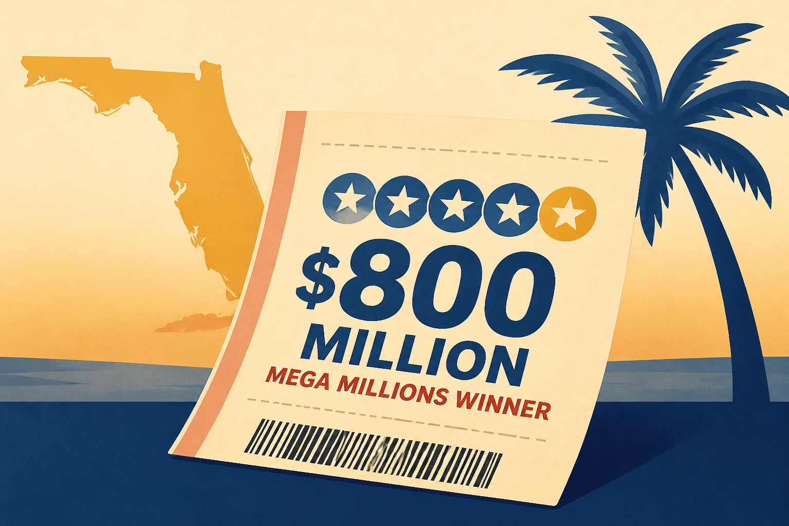 Check your ticket: $800 million Mega Millions winner sold in Florida