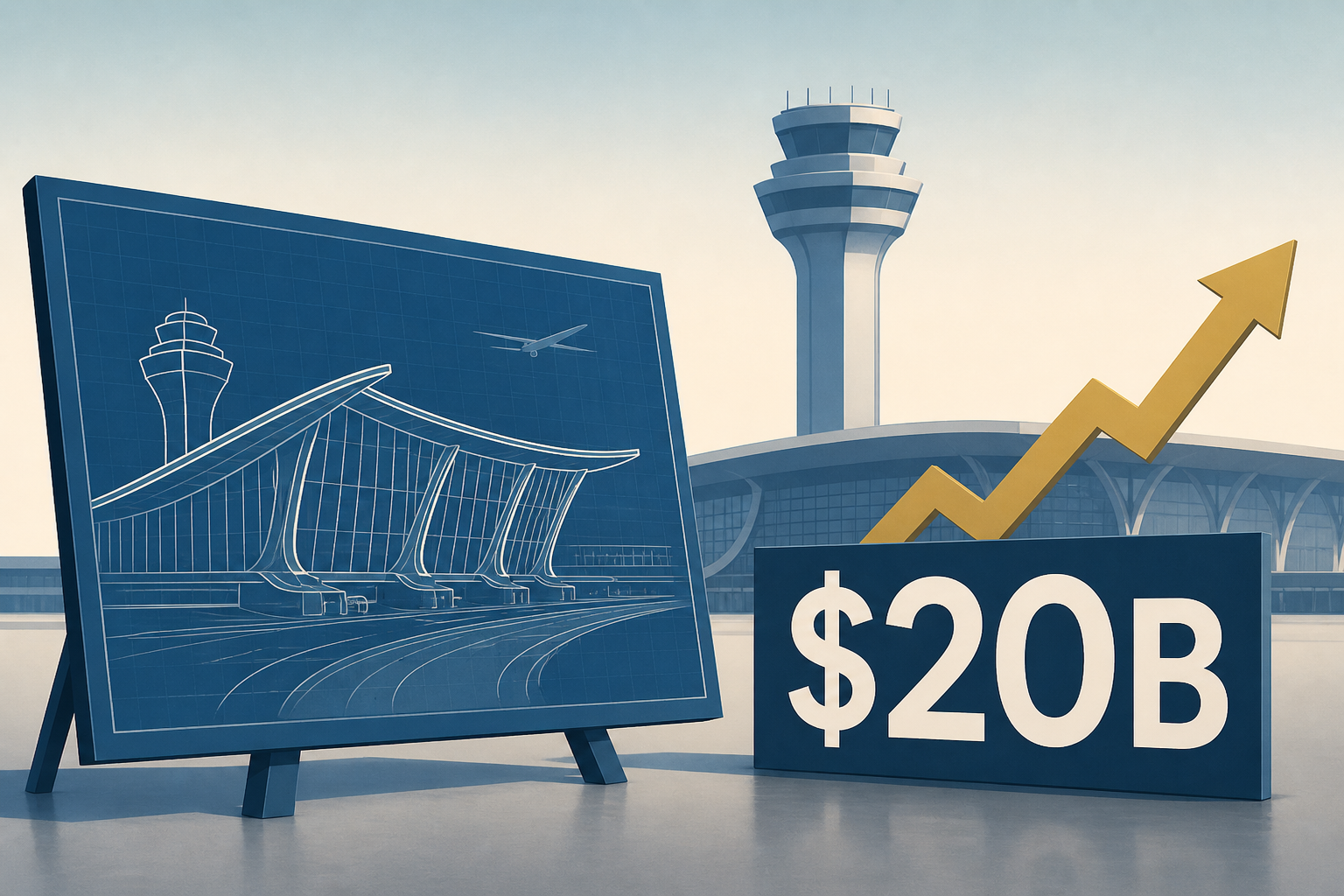 First Look at Trump's $20B Dulles Overhaul (Details & Renderings)