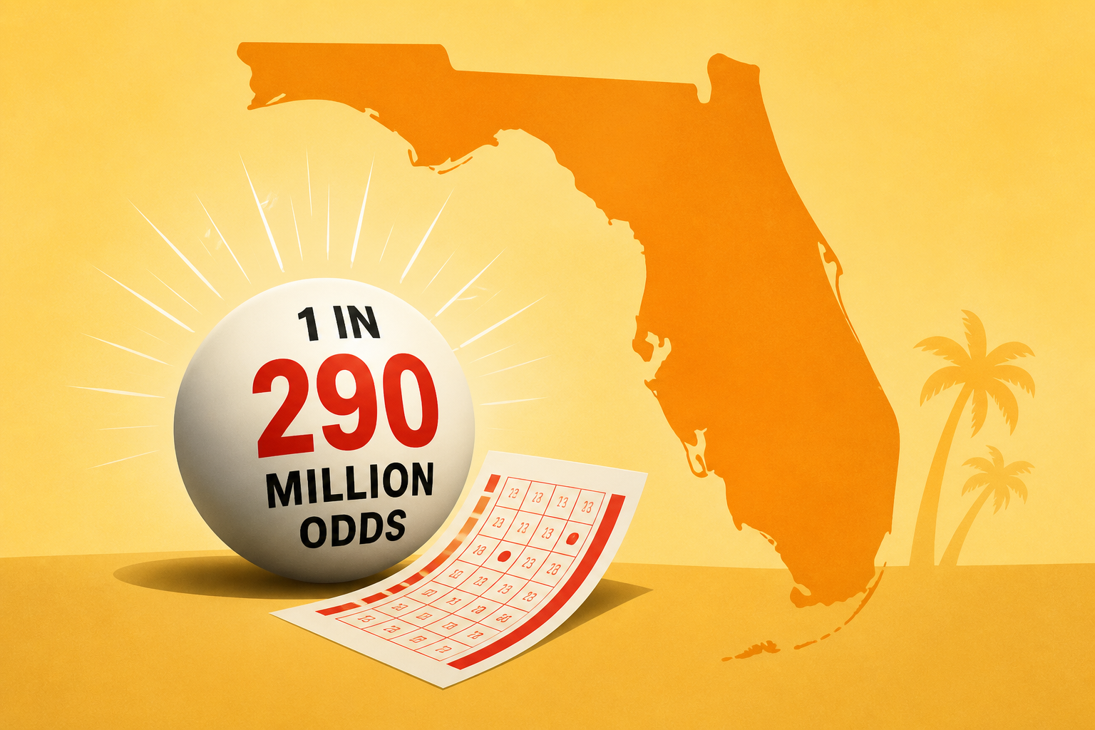 Florida player beats 1-in-290 million odds to win Mega Millions jackpot