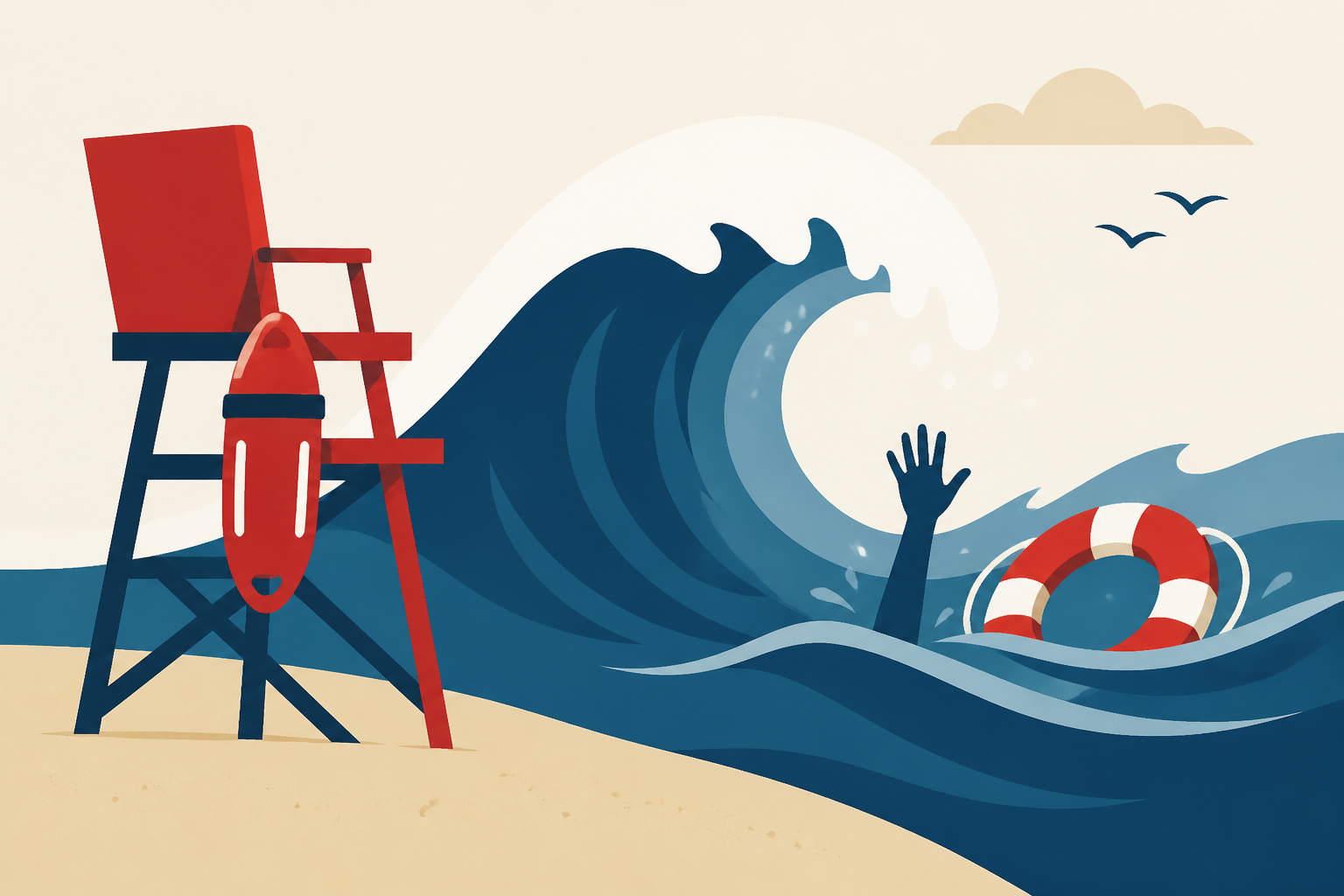 How teen lifeguard rescued boy from Santa Cruz surf