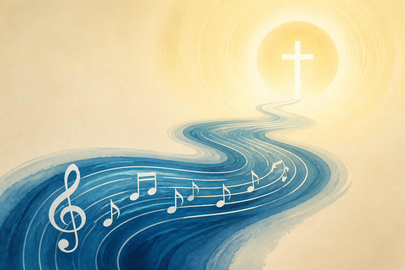 Pope: Like a stream leading to its source, music leads us to God