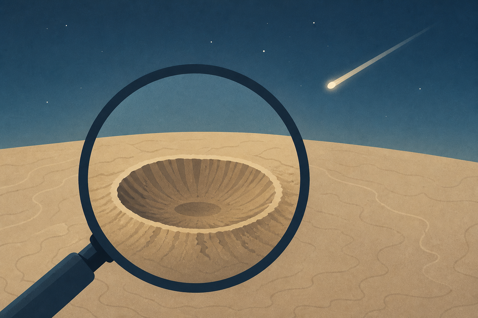 This Could Be the First Meteor Crater Found by an Amateur