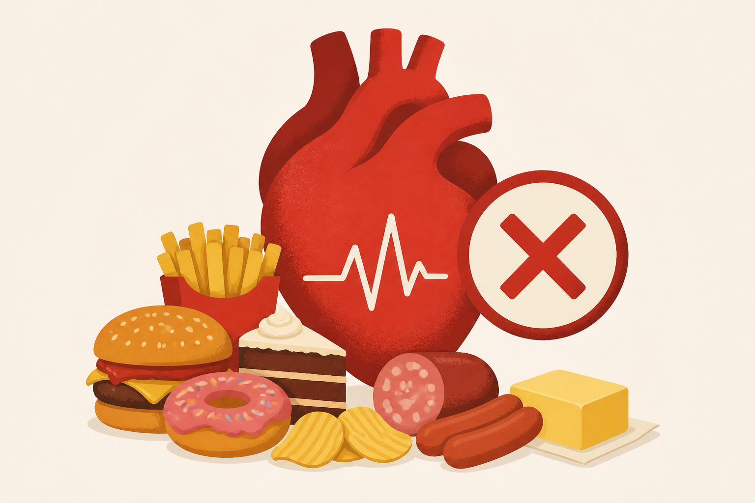 The 15 Worst Foods for Your Heart, According to Experts