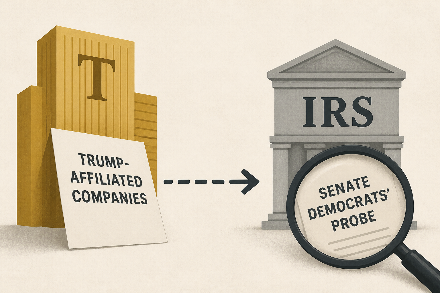 Several Trump-affiliated companies distance themselves from Trump-IRS deal after Senate Democrats' probe