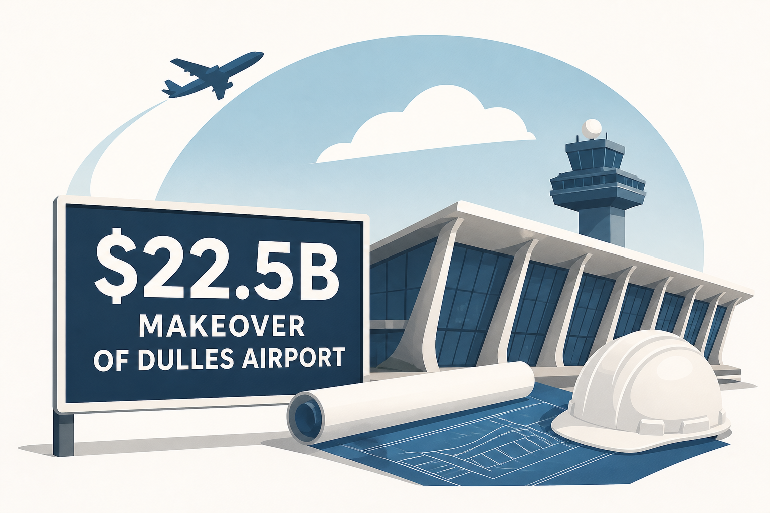 Trump announces $22.5B makeover of Dulles airport