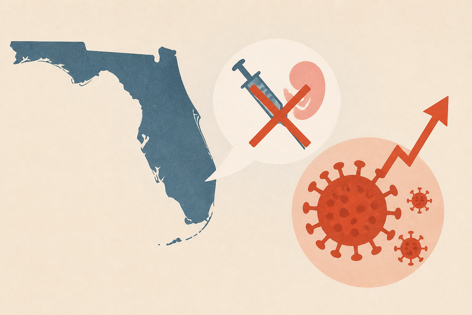 Florida's Surgeon General Blames a Debunked Abortion Vaccine Claim to Explain Measles Surge