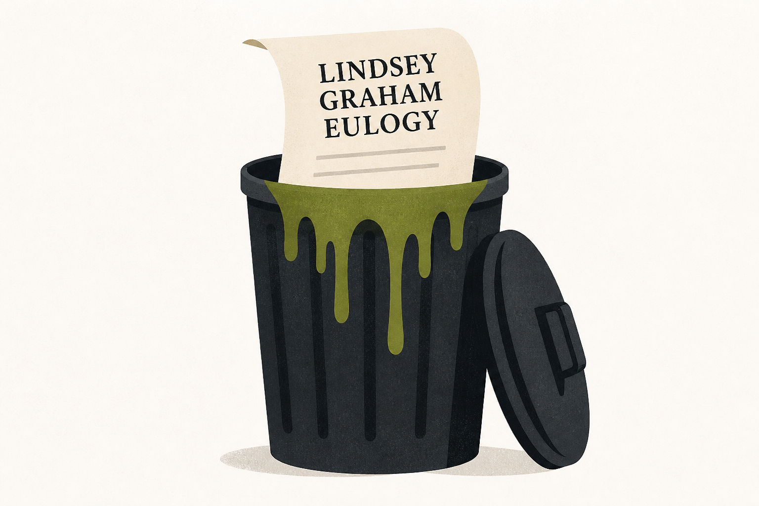 MS Now Host Sums Up How Gross Trump’s Lindsey Graham Eulogy Was In Just 1 Sentence