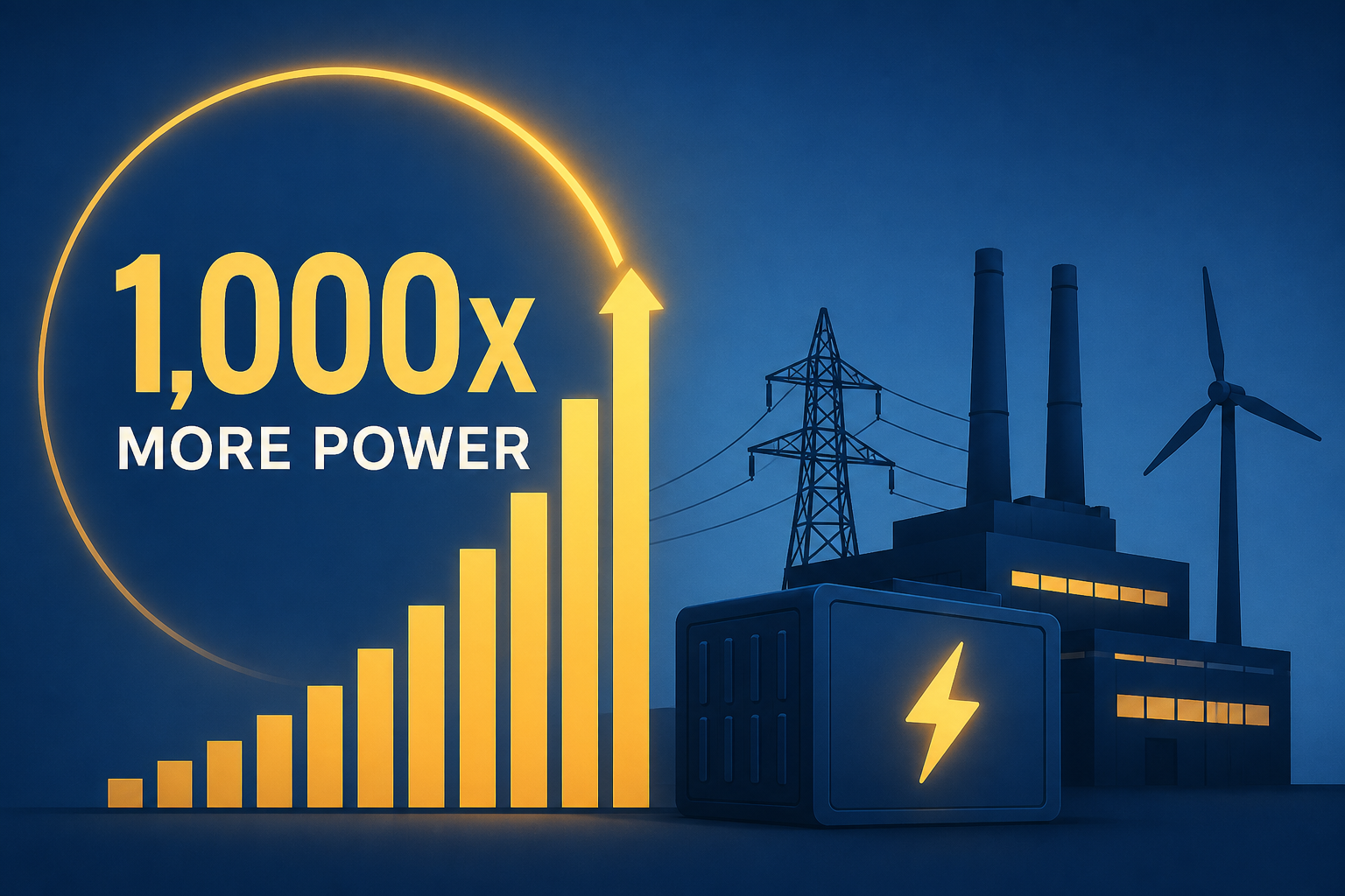 Jensen Huang Says AI Needs "1,000 Times More Power Than We Currently Have." These 3 Industrial Stocks Will Deliver It.