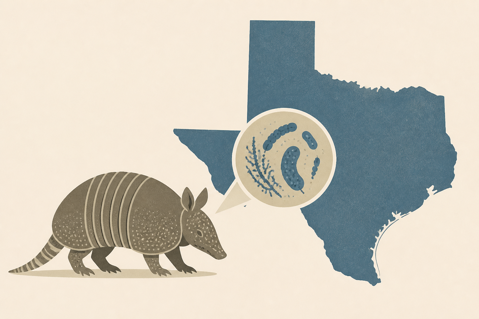 Armadillos behind rise of this 4,000-year-old disease in this state