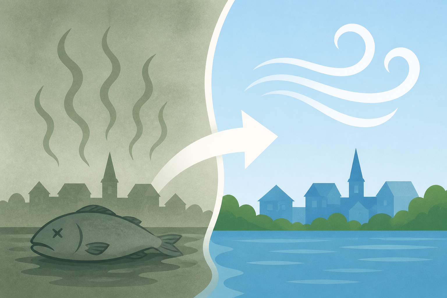 Canadian town of St. Mary's removes rotten fish smell after years of stench