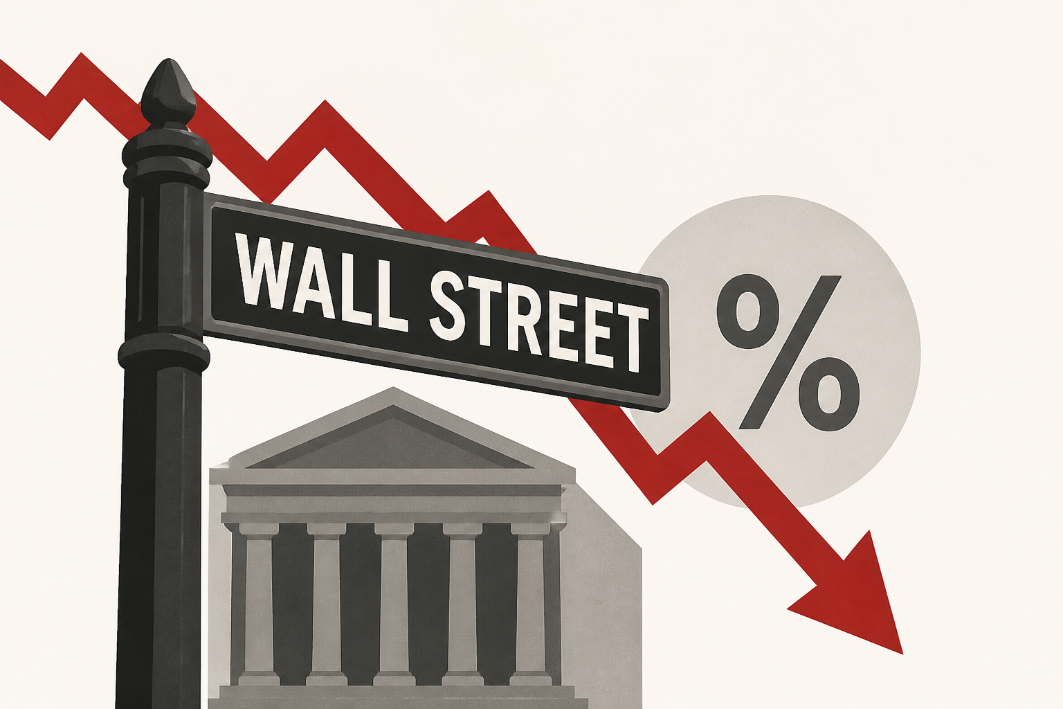 Wall Street closes down sharply after Fed keeps rates unchanged