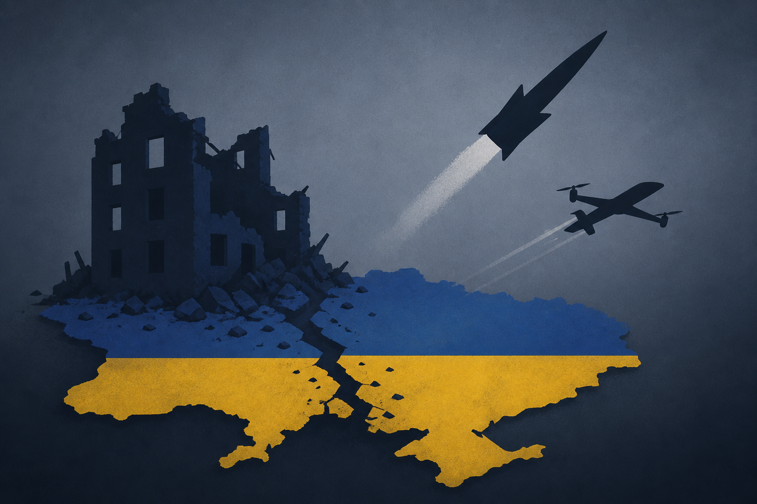 8 killed, 30 injured across Ukraine as Russia launches massive ballistic missile, drone attack
