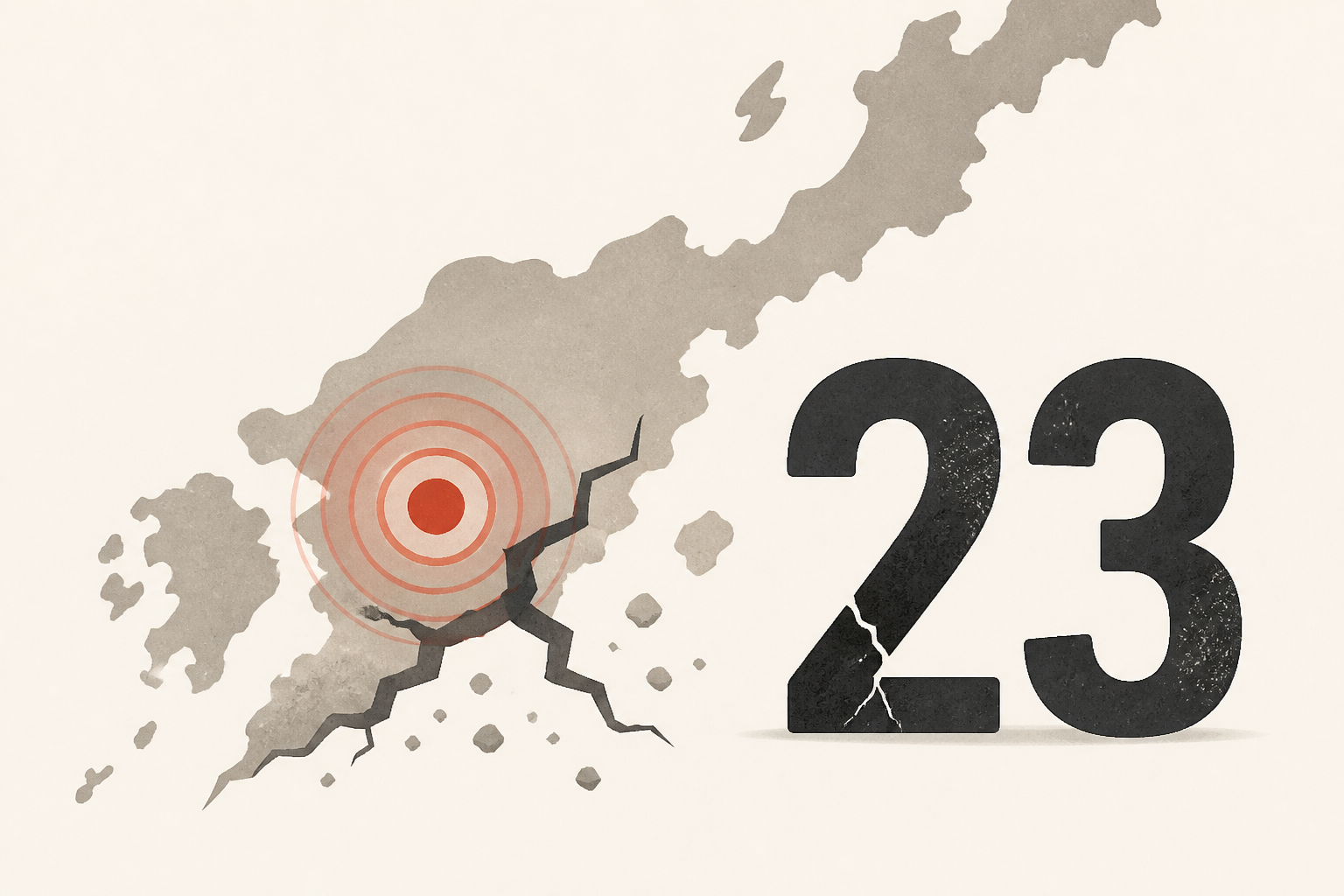Death toll from southwestern Japan quake climbs to 23