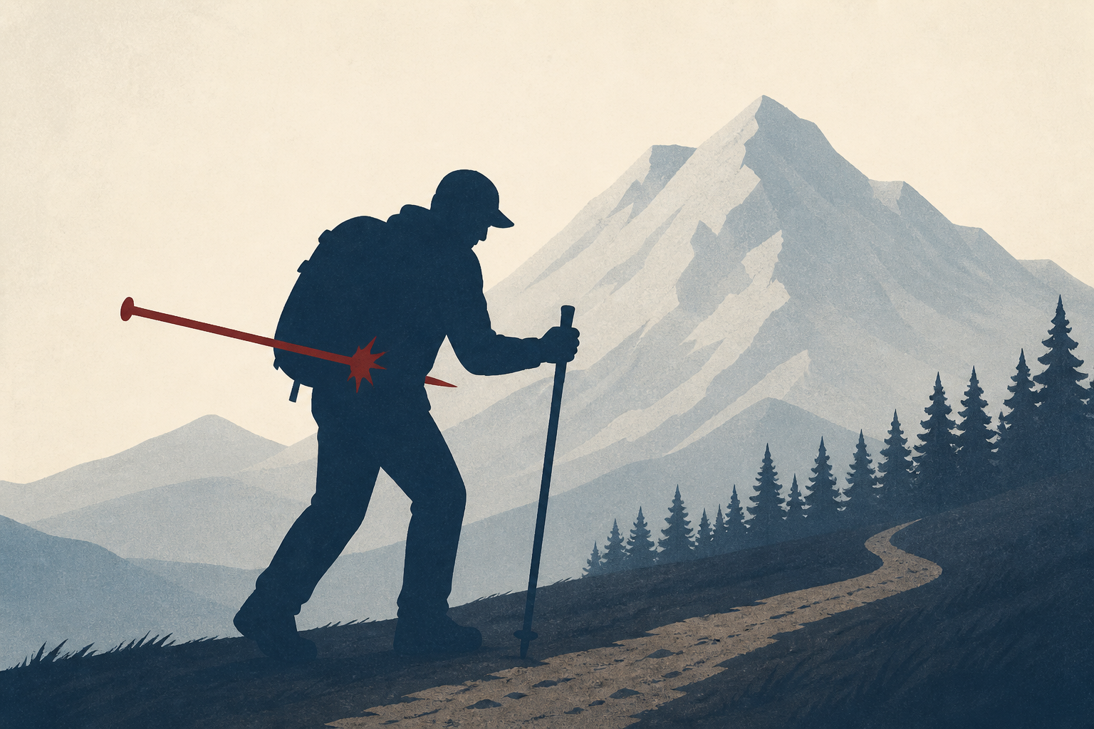 Montana man hikes himself to rescue with pole impaled in his side
