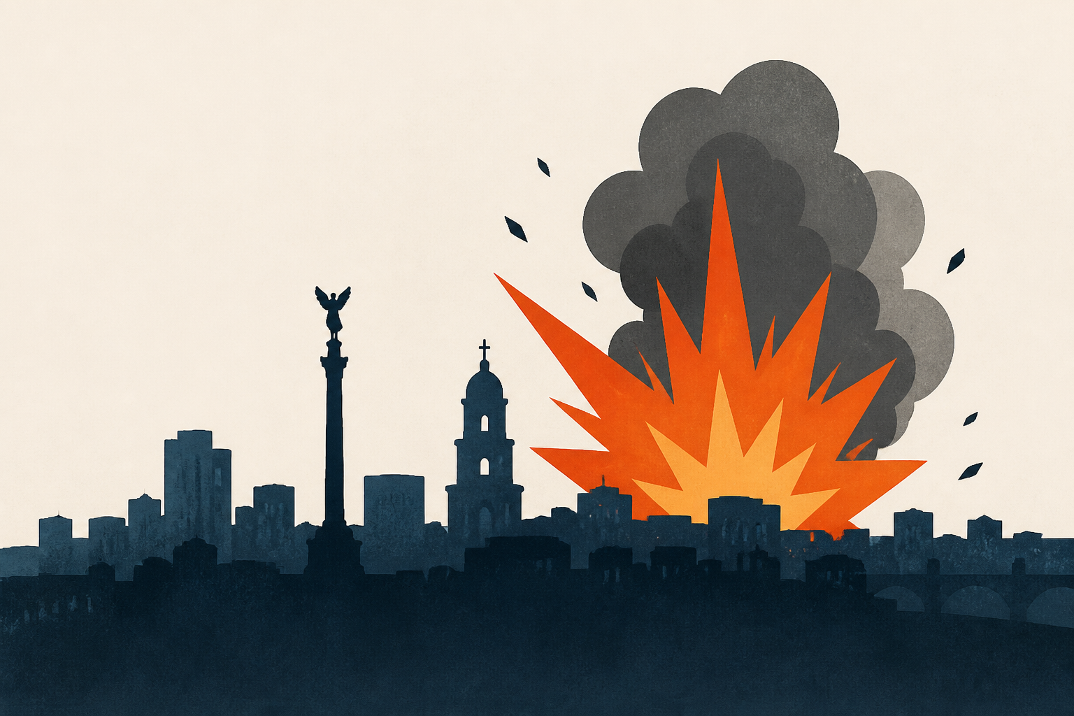 Explosions in Kyiv after Zelenskyy warns of Russian strikes