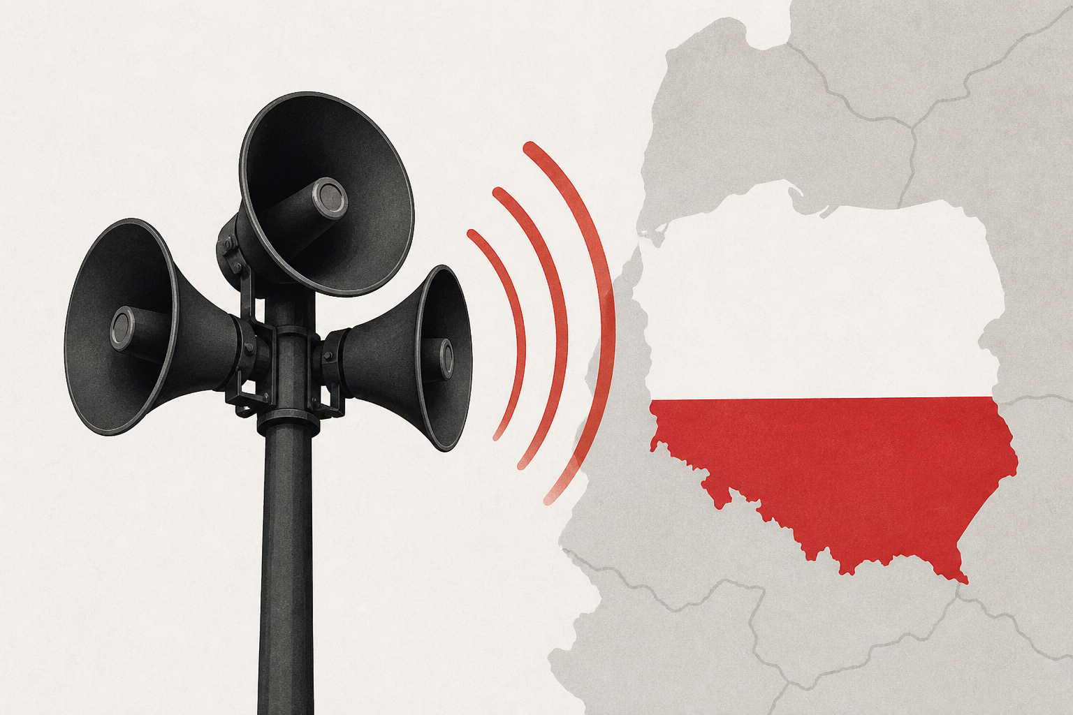 Air raid sirens sound in Poland amid possible Russian missile incursion