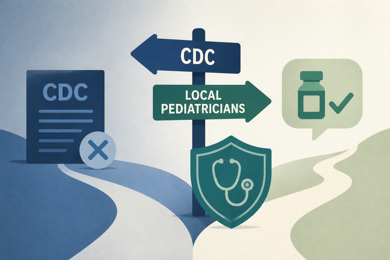 How local pediatricians are sidestepping CDC on vaccine advice : NPR