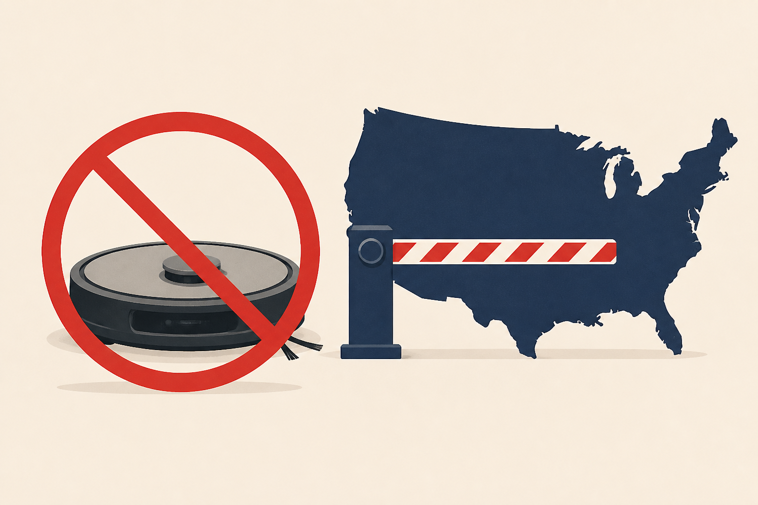 The FCC bans all robot vacuums made outside the U.S.