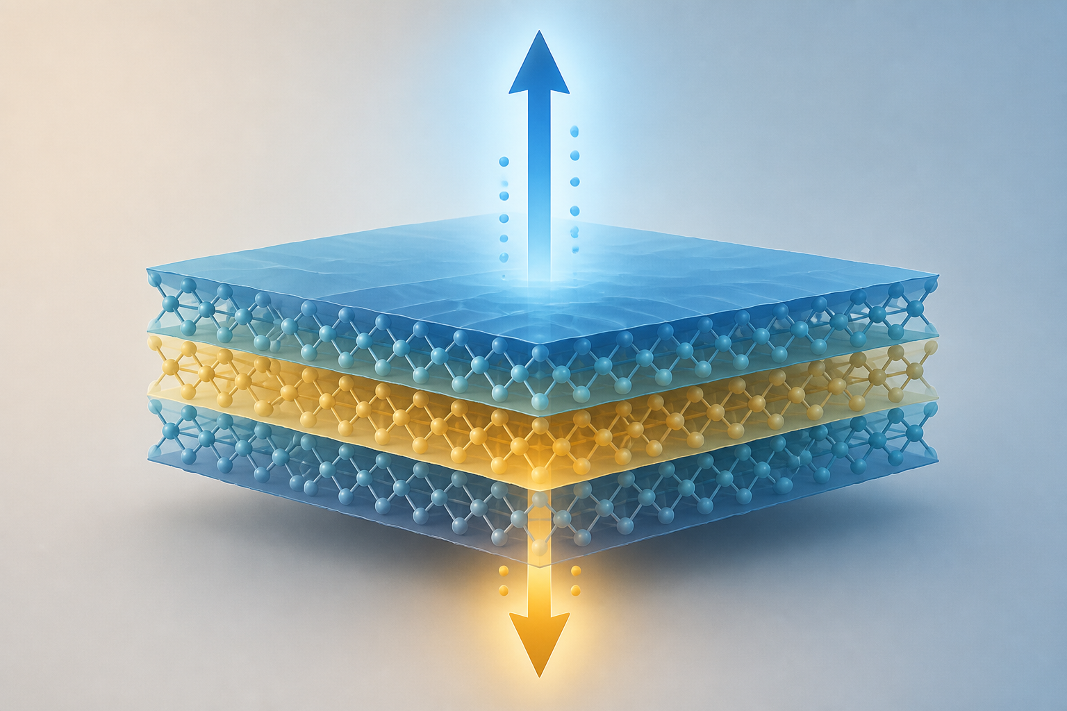 Perpendicular switching of polarization in layered ferroelectrics