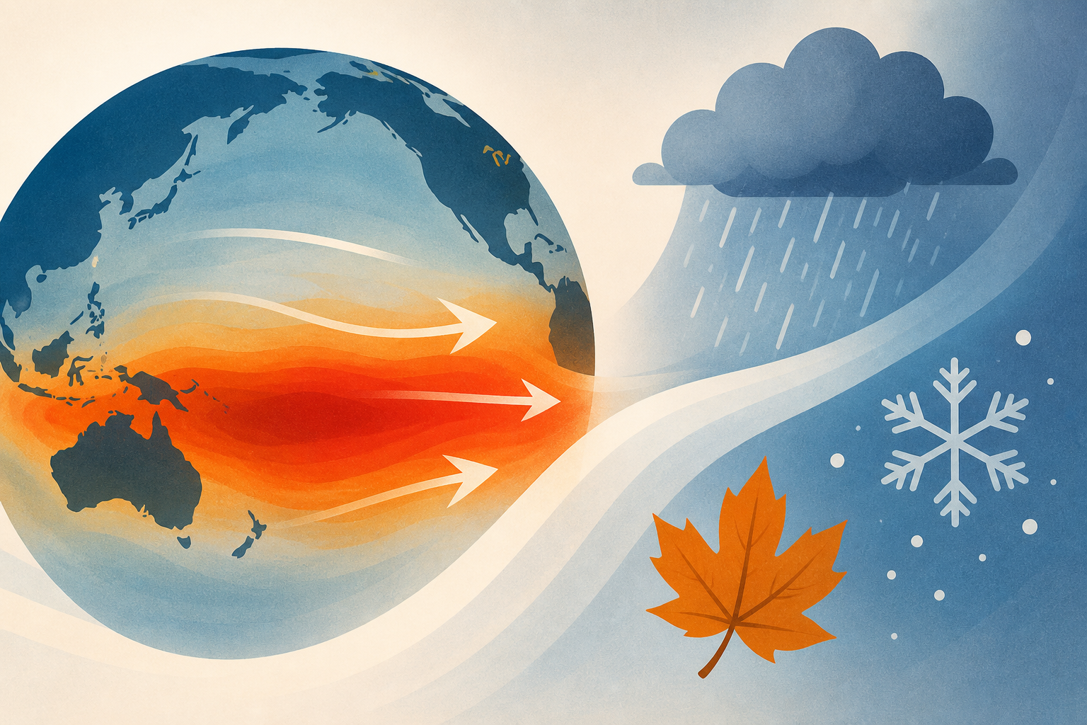 Super El Niño Drives an August Weather Shift as Fall and Winter Signals Strengthen