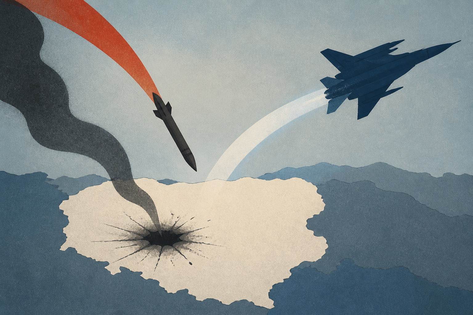 Russian Missile Crashed in Poland, Ukrainian Jets Tried to Destroy Threats: Officials