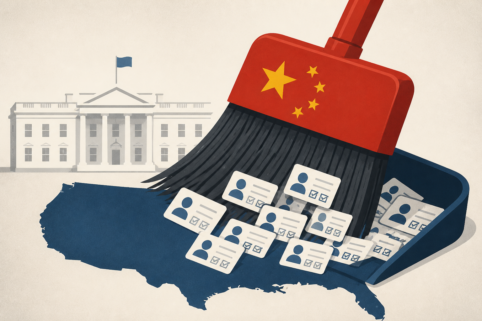 White House levels new allegation that China swept up voter data