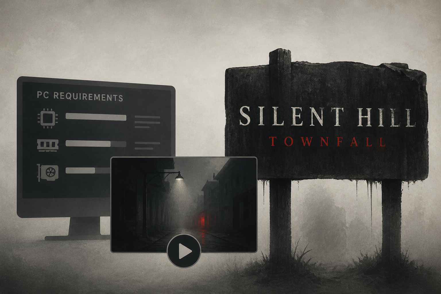 Official PC Requirements & New Gameplay for Silent Hill: Townfall