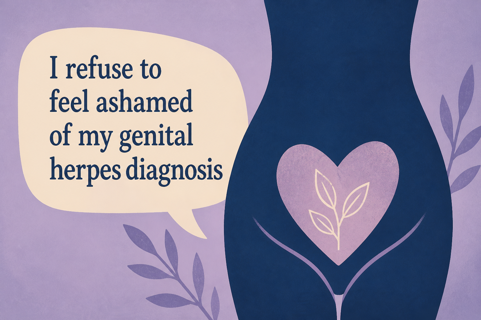 I refuse to feel ashamed of my genital herpes diagnosis