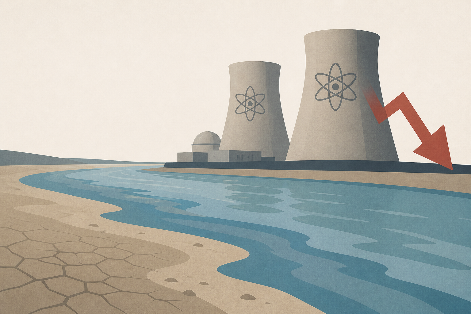 Danube water levels: Hungary, Romania cut nuclear output